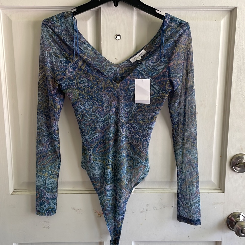 SOCIALITE Sheer Through Bodysuit